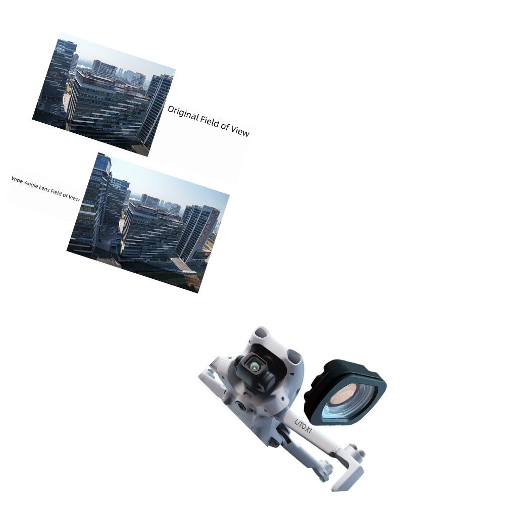 Lente gran angular para DJI Li - Drone Camera Wide Angle reseña y precio